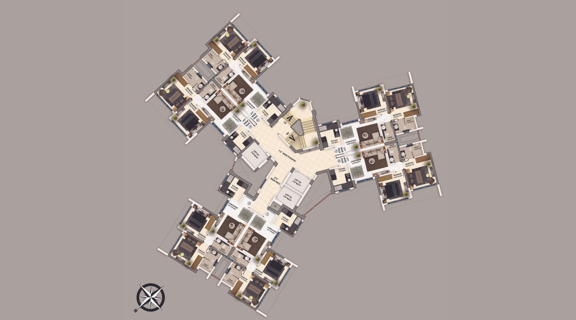 Purva-Clermont-Floor-Plan-D-Wing-1st-to-3rd-Floor