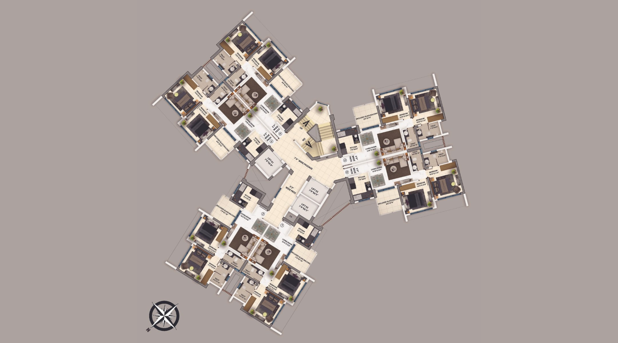 Purva-Clermont-Floor-Plan-D-wing-5th-7th-to-12th-14th-to-15th-Floor